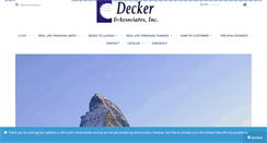 Desktop Screenshot of deckerusa.com