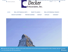 Tablet Screenshot of deckerusa.com